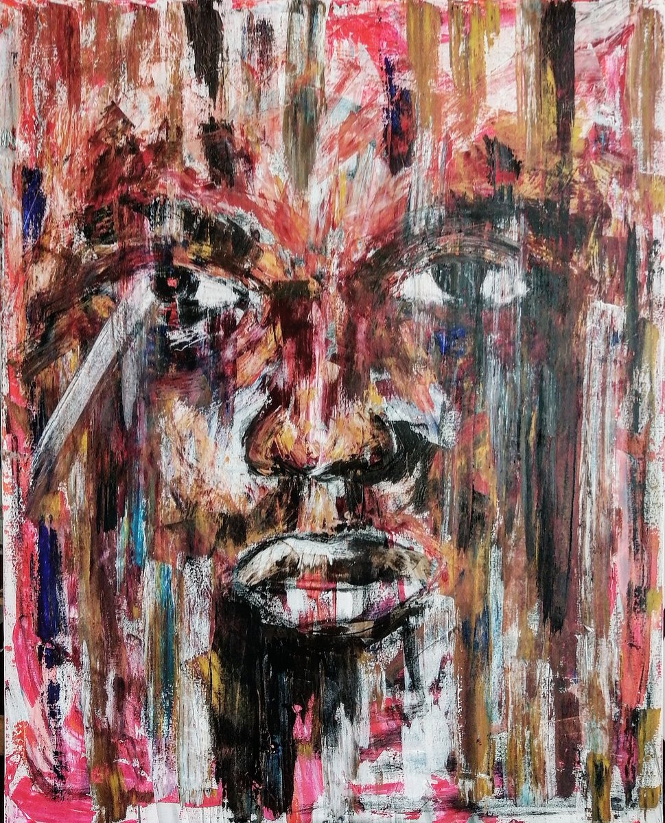 ennockmartZA's tweet photo. Some of my works I am selling on low. prices to raised the funds.
Frame 1: R8k framed A1 
Frame 2: R12K on stretched canvas 1.2m x. 0.9m 
Frame 3: R15k 1.5m x 1.2m https://t.co/VanSjwrTuO