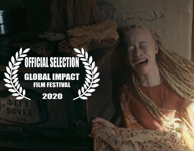 Thank you to @globalimpactdc for selecting WHITE GOLD for your festival. We honoured and grateful you are helping to shine a light on the very dark practice of albinism persecution.  #albinism #shortfilm #filmfestival #globalimpactfilmfestival #refilwemodiselle