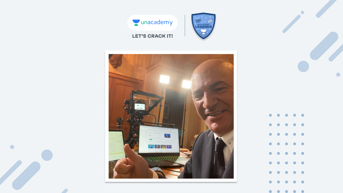 unacademy's tweet photo. We are all charged up, thanks to the marvellous session by @kevinolearytv, Venture Capitalist &amp; Star of ABC's Shark Tank! We hope you enjoyed the session with Mr. Wonderful on #LegendsOnUnacademy!

In case you missed it, watch it here: https://t.co/kKI3TFCHHb

#LetsCrackIt https://t.co/XoGjPwsDLN