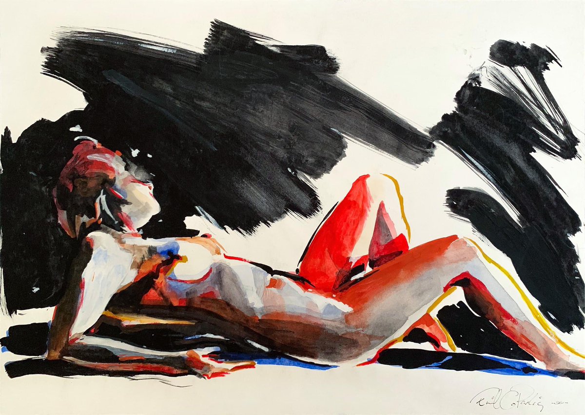 emilpadia's tweet photo. Nu Volé. Gouache on cartridge paper, 59x42.

#Art #Painting #FigurePainting #Nude #Artwork #ArtGallery #FineArt #ArtCollector #InstaArt #Drawing #ArtistsOnInstagram #ArtistsOnTwitter #Gallery #ArtOfTheDay #Exhibition #ArtLovers https://t.co/JtzThdPUdE