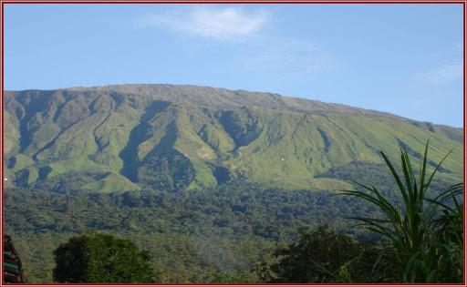 The Mount Cameroon also known as the "chariot of the gods" measured at some 4,040m. The highest in West Africa. Located in Buea