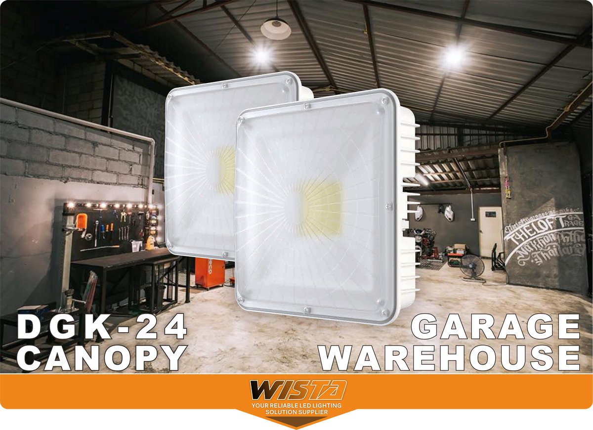 wistalighting's tweet image. -| Economical LED garage canopy |-

UL, cUL and DLC listed with full 5 years warranty.

Ideal suitable for garage, warehouse, parking lots, stairwell and other indoor area lightings.

Contact sales8@wistalighting.com for pricing and solution. #garagecanopy #LEDcanopy