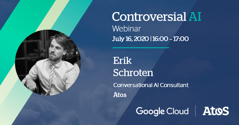 AtosBelux's tweet image. D-1⃣ How to unlock potential business cases and optimize your customer experience? The answer is in our very insightful webinar concerning AI, organized together with Google Cloud. #Webinar #ControversialAI 16 July, 16:00. Register: okt.to/IWFGgz