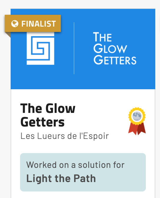 SpaceAppsBLN's tweet photo. HUGE CONGRATS to @TheGlowGetters for being an official FINALIST team in the COVID-19 #SpaceApps Challenge! Awesome job, guys! 🙌 

All finalists here: https://t.co/y9EOEc2LPp https://t.co/bTtGTwSfFI