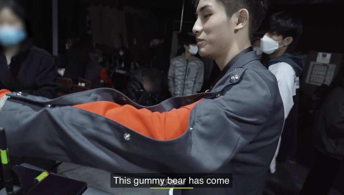 when he made friends with a gummy bear