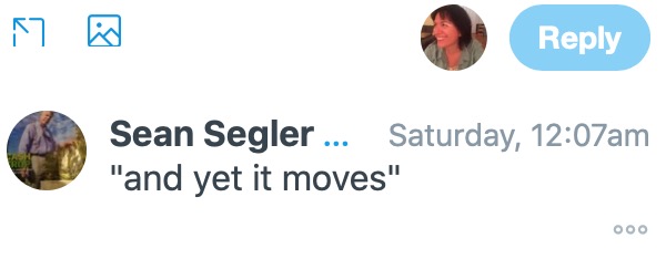 The story goes that Galileo, forced to recant his belief that the Earth orbits the sun, muttered a defiant 'and yet, it moves,' as his inquisition ended. Good line. Except in my feed, people have been invoking it on behalf of another science icon & his belief in racial hierarchy.