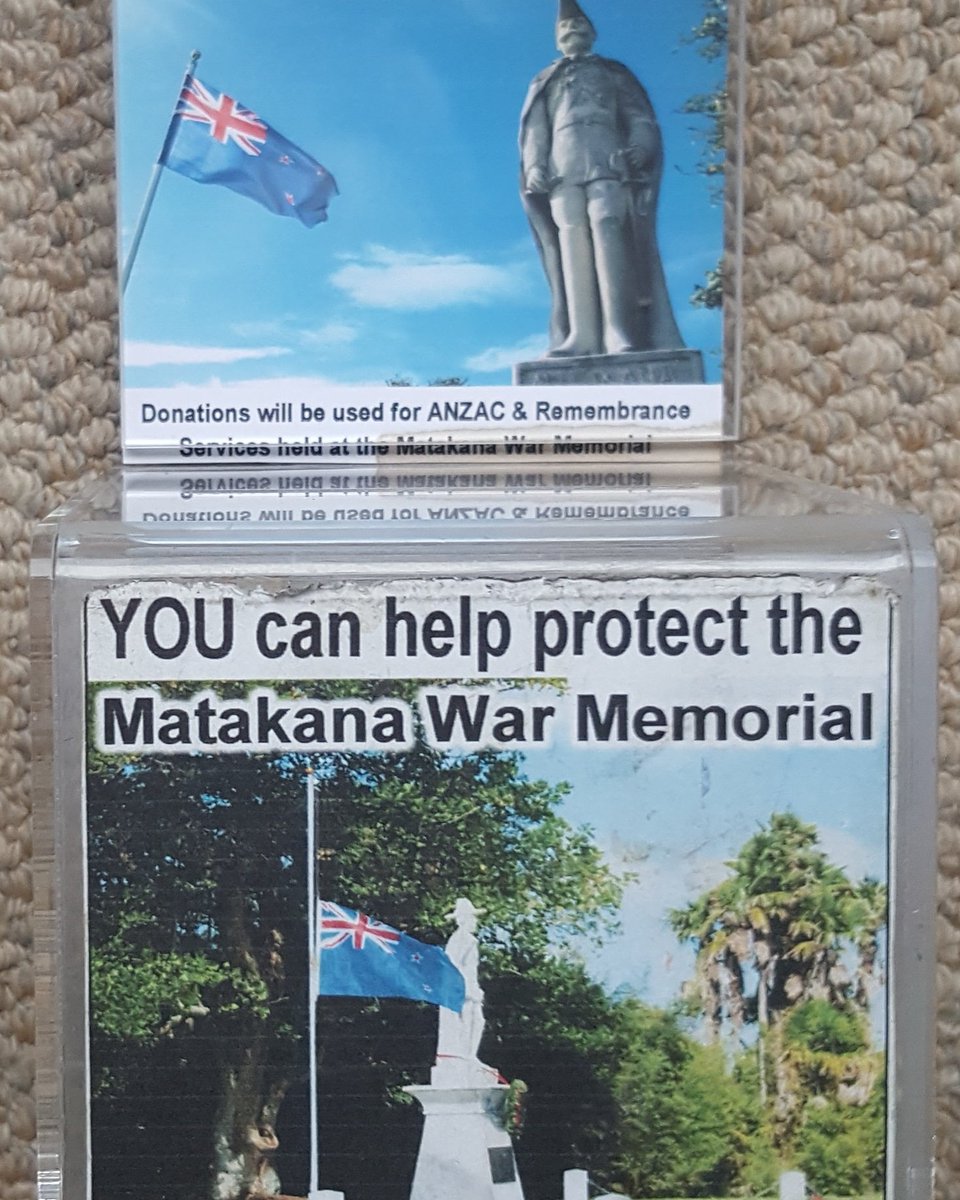 Thanks for all the donations. Look for our boxes at the Matakana 4square.