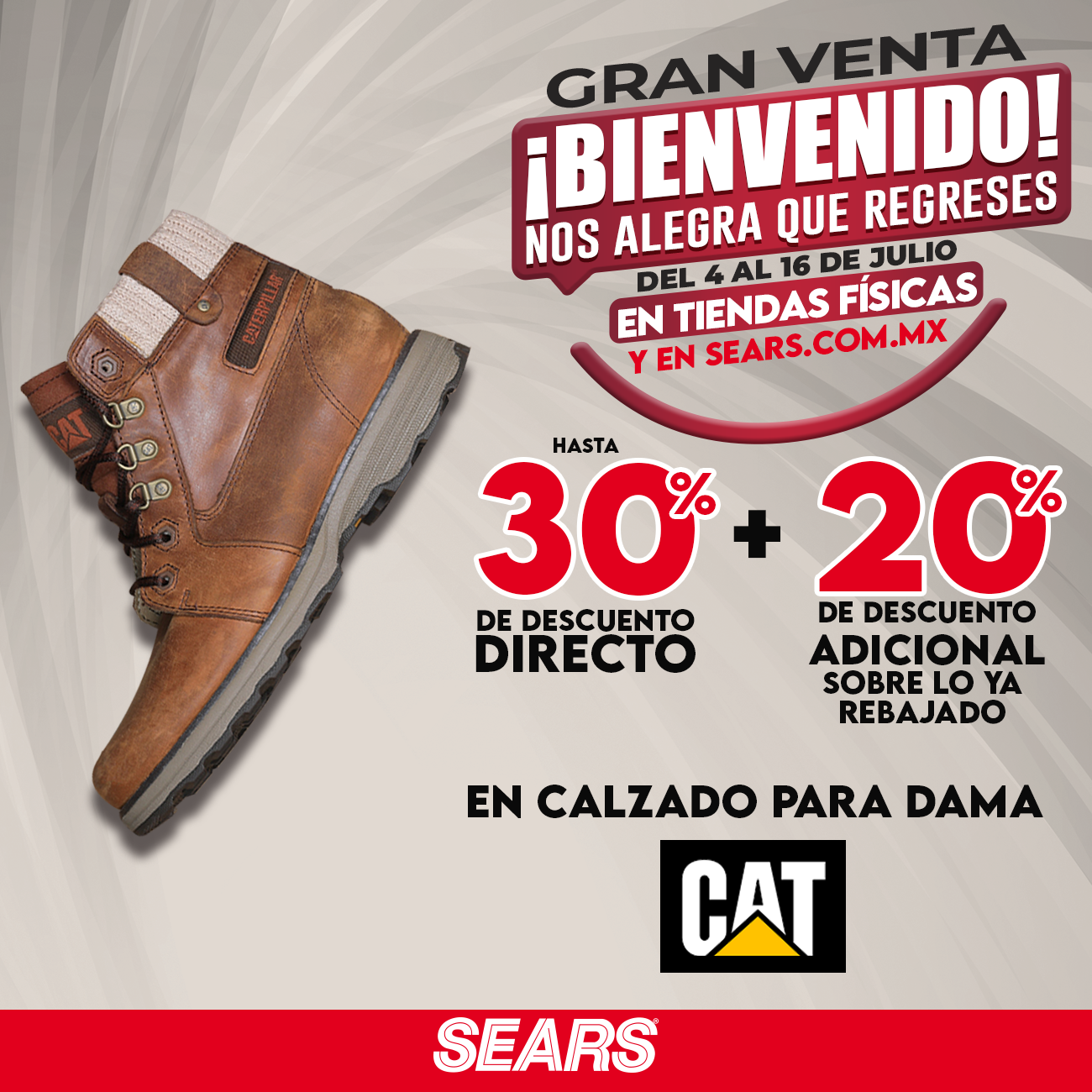 Caterpillar boots at outlet sears