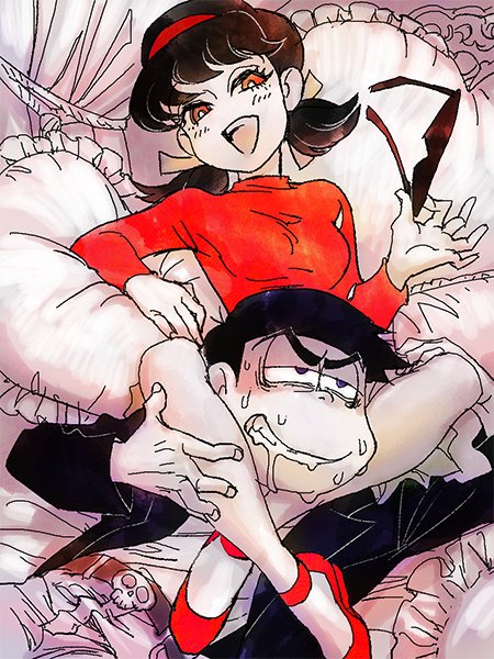 jyu1802's tweet photo. 4年前はこんなものを描いていたんですなあ…
長男推しなのになぜか次男が多い笑 https://t.co/4tXlwaAnJv