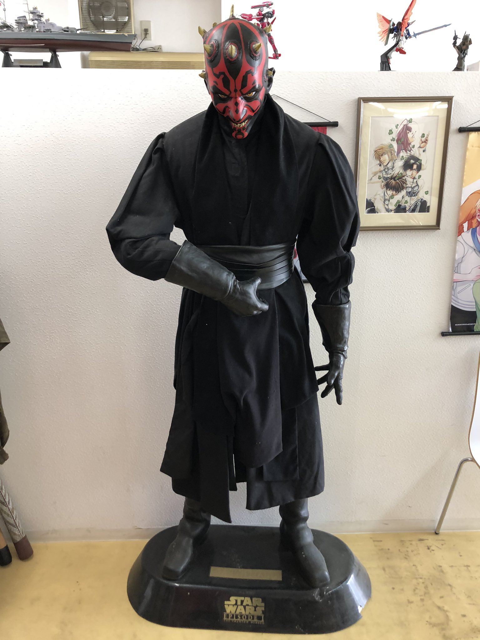 ダースモール　等身大パネル　スターウォーズ　ボイス付き ダースモール 等身大パネル スターウォーズ ボイス付き