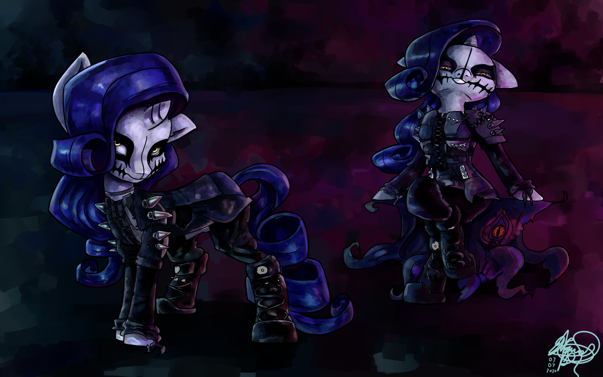 MannymalX13's tweet photo. Rarity As Dani FIlth from @CradleofFilth 

#art #mylittlepony #brony https://t.co/6cU8ytcooH