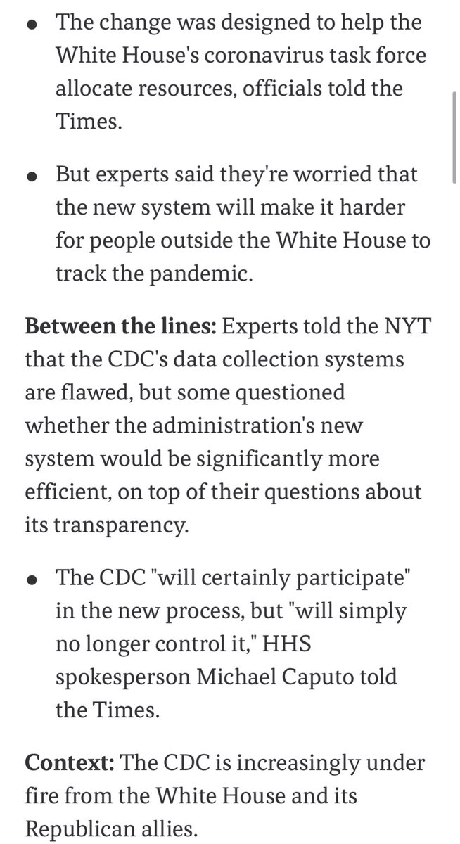 docrocktex26's tweet photo. White House tells hospitals to stop reporting coronavirus data to CDC | via @axios #AmericanSociopath #CoverupInProgress #CrimeSpree #GOPGenocide #Pathocracy ๐คก๐บ https://t.co/Melx5vYZvO https://t.co/dCboxrCWwa