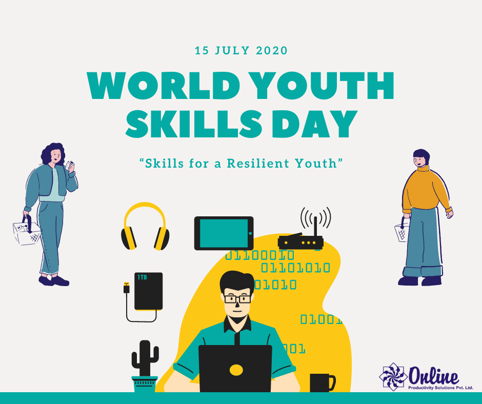 opspl's tweet photo. 15 July is #WorldYouthSkillsDay. The theme for 2020 is ‘Skills for a Resilient Youth’. Youth skills can make this a better world for tomorrow. Let us focus on the upcoming generation with skills and accelerate their transition to work.
#WYSD #maketheworldabetterplace #OpsplCares https://t.co/ggDsdH5mVs