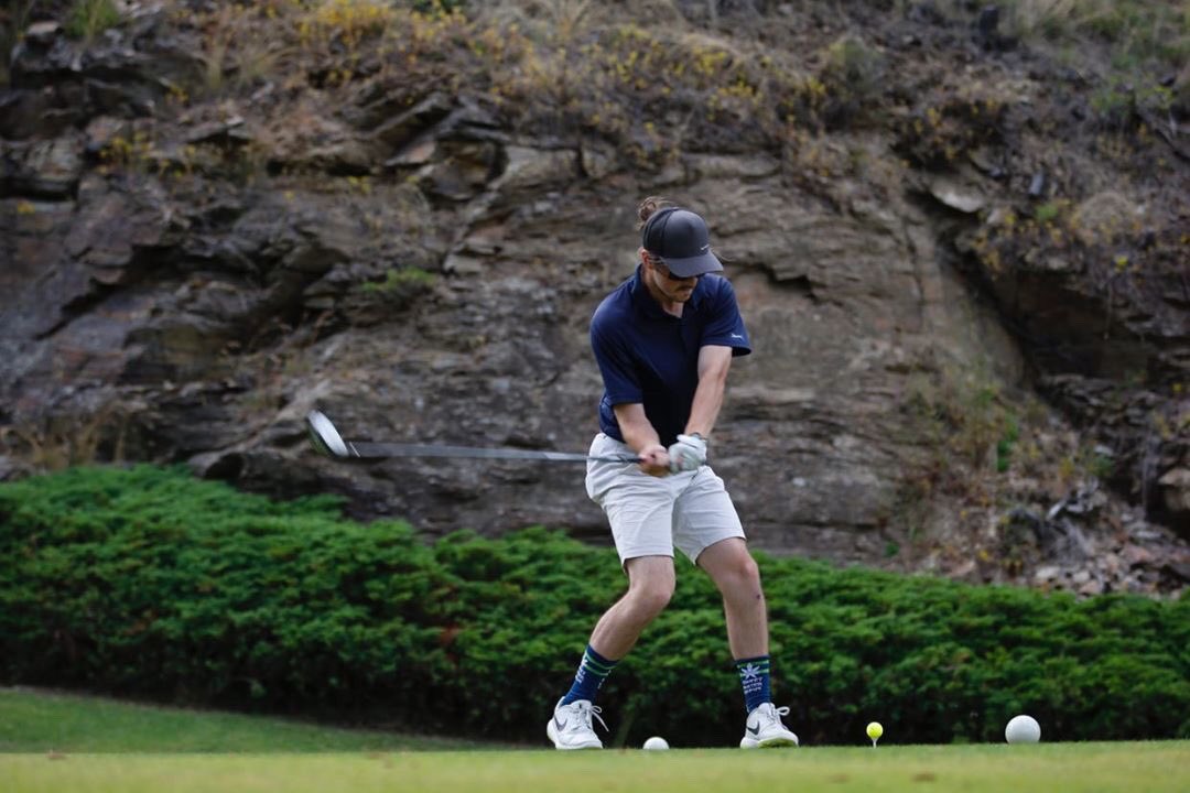 SweetP3TE420's tweet photo. I’d give my left nut to golf everyday. https://t.co/STLt9ebtUX