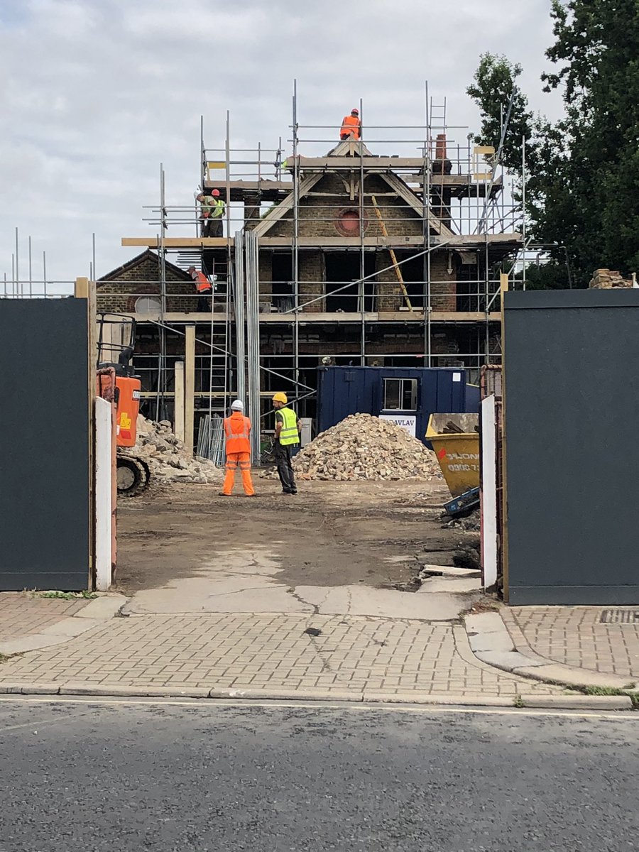 Great to see work commence at Kilburn Lane. #fruition #hubarchdes #kilburnlane #kensalrise #brent