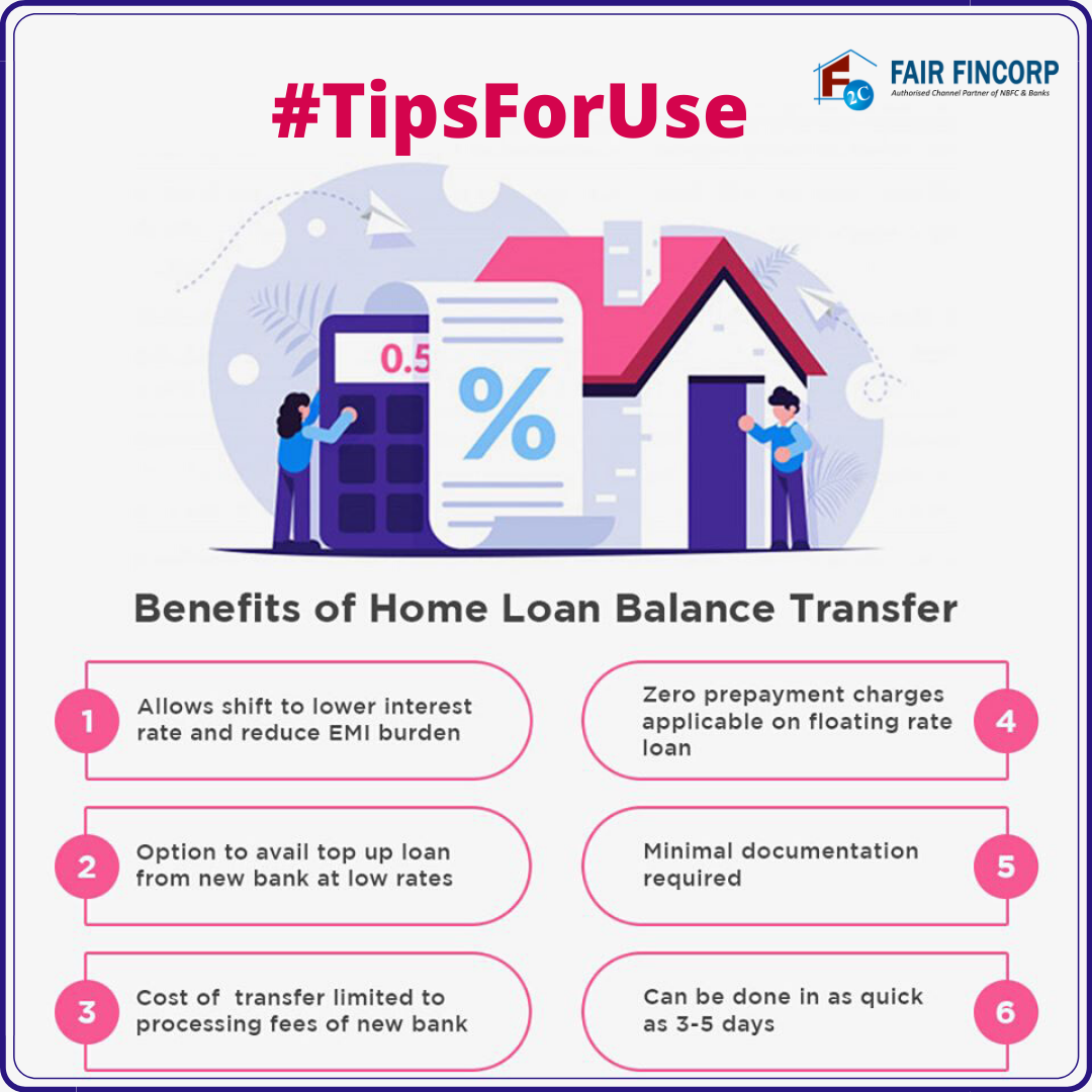 fair_pvt's tweet photo. #TipsForUse Transferring your remaining home loan to a low rate of interest and lower the burden on your monthly budget. Know the benefits of the Home Loan Balance Transfer. #HomeloanBT #homeloantips #Tips #BankingTips #Tipstime #money #bank https://t.co/dcmCbMvz8n