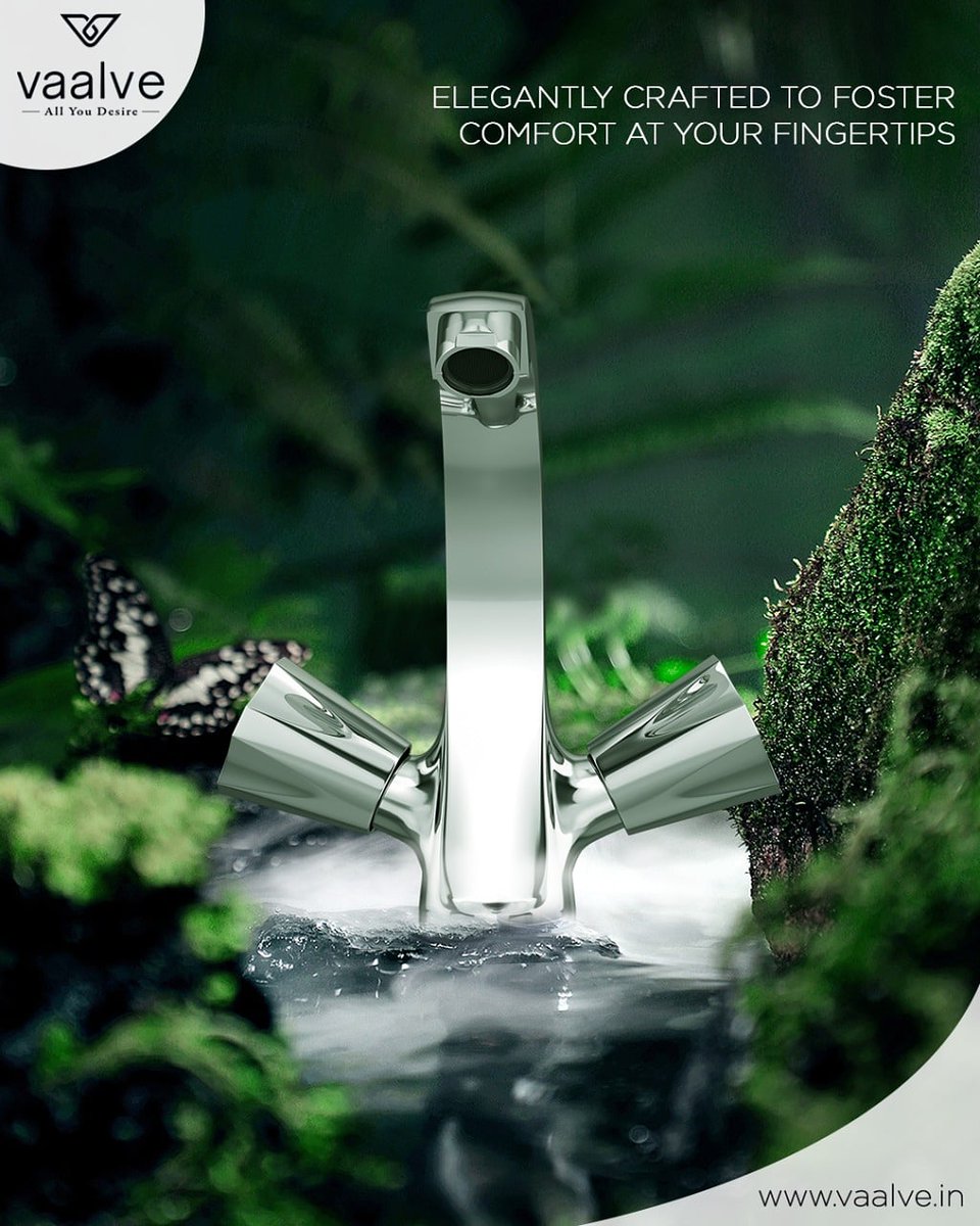VaalveIndia's tweet photo. The perfect combination of modern and classic.
.
#VaalveIndia #vaalve #faucets #faucetcollection #manufacturing #luxurylifestyle #designyourbathroom #interiordesign #home #design #HomeDecor #DelhiNCR #India #trend #bathspacetrend #bold #designtrend #bathroomideas #bathroomdesigns https://t.co/176RvXqjfN