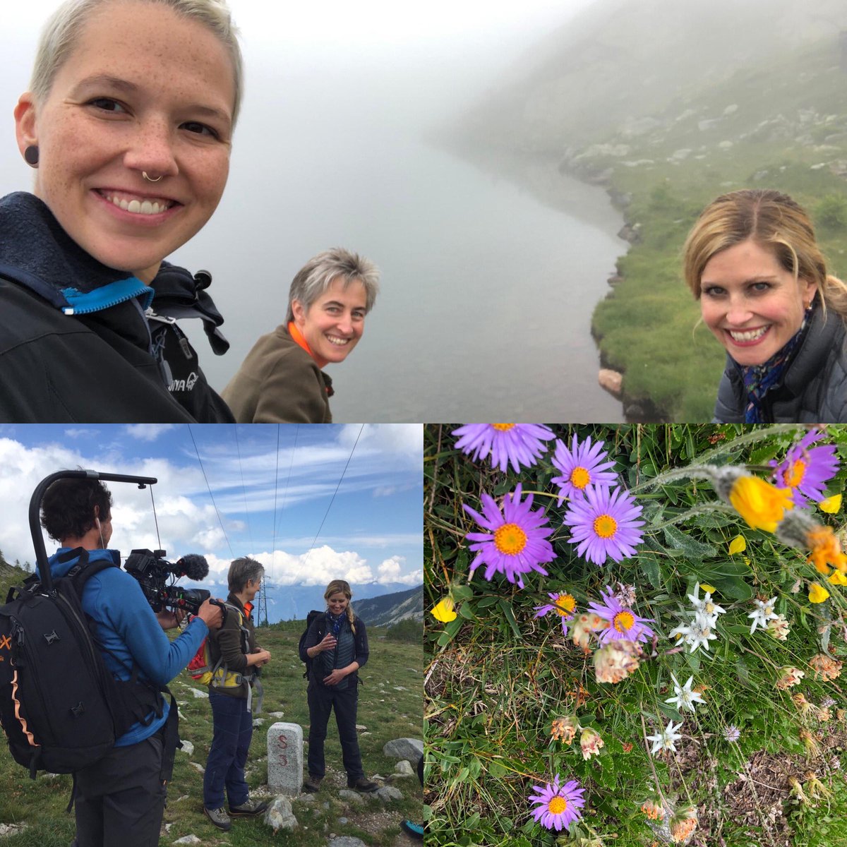 Mit @stefanie_heinzmann_love auf Entdeckungsreise im geheimnisvollen #Zwischbergental🌸🦋🕸#schweizaktuell 
#goldrausch #gondo #simplon #simplonpass 3.-7.8. 19h und 12.8. 20h @SRF1 @stefanieheinzmannfanpage_  @corneliazuerrer