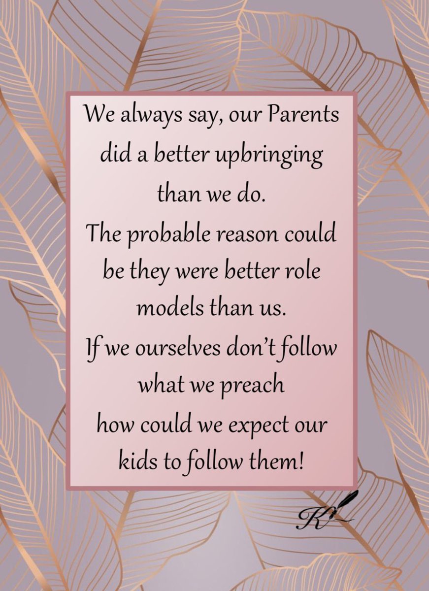 KoheliP's tweet photo. Being a Parent is the biggest responsibility and toughest job in hand - let’s try to handle it honestly with near perfection and complete dedication.
#WednesdayThoughts #wednesdaymorning #wednesdaywisdom #parenting #beresponsible #perfection https://t.co/FYRfUqHvFZ