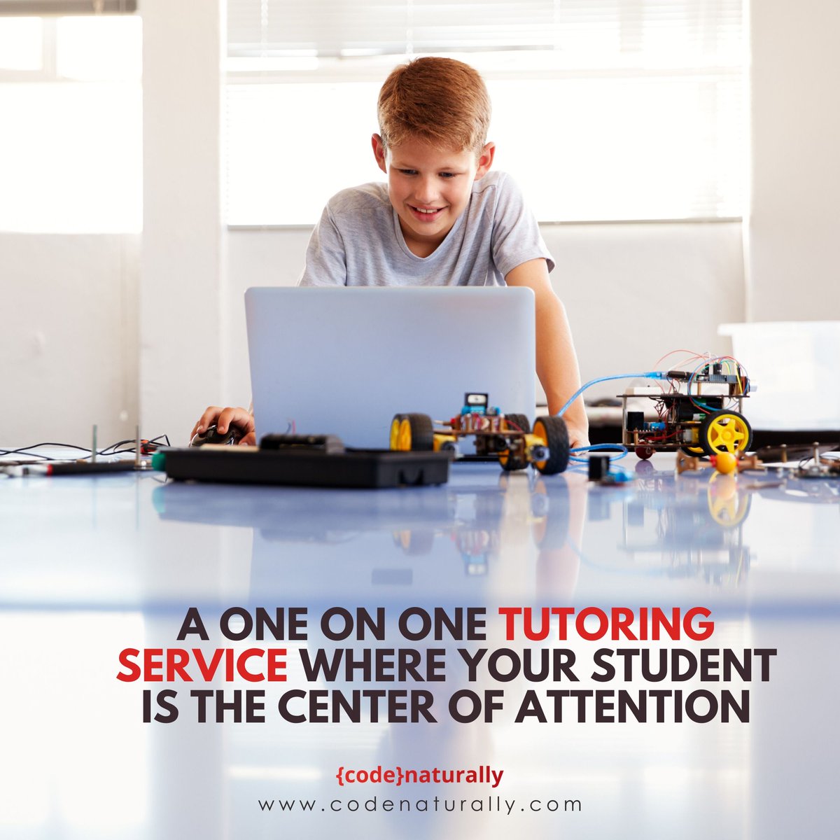 CodeNaturally's tweet image. A one on one tutoring service where your student is the center of attention.
Ready to find out?
Try Code Naturally Tutors
Get in touch today
codenaturally.com
.
.
.
#coding #programming #learncoding #developer #code #python #coder #javascript #codenaturally