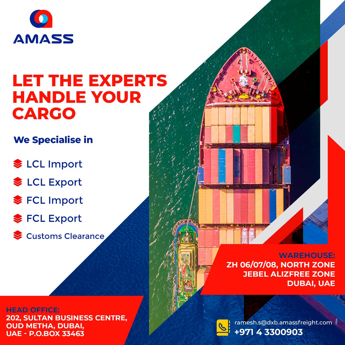 Amass Middle East Shipping Services (@Amassfreightdu1) / Posts / X