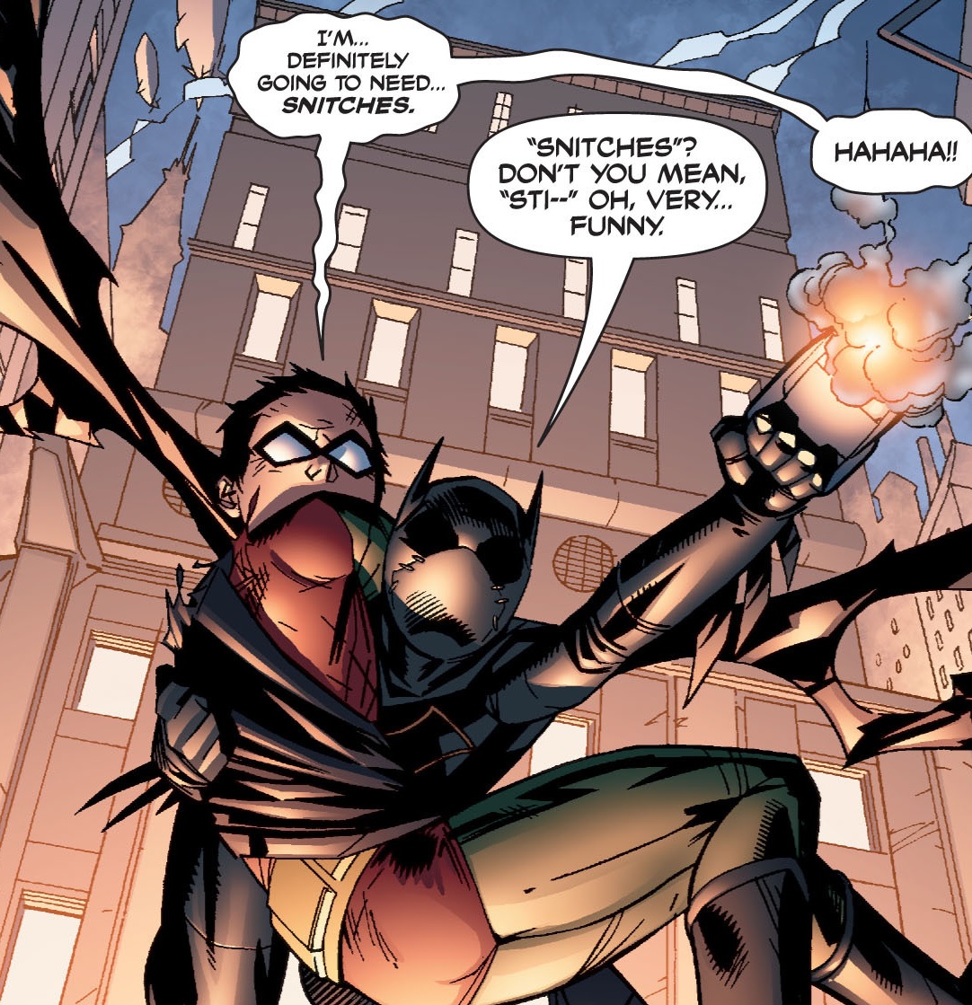 So in another entry of interactions/history/relationship with other characters Cass has had. I'm going to cover the other major being in Cassandra's life (other than Stephanie), one Timothy Drake.