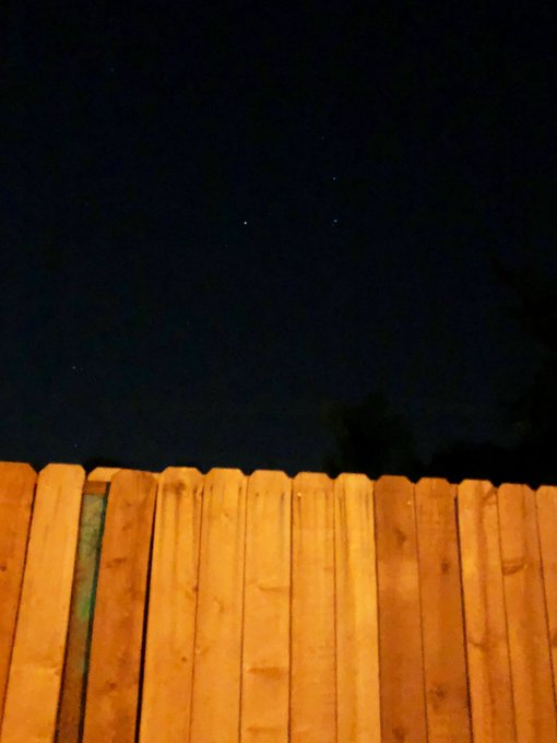 WELL DAMN😰🤭😬🙄they brought a whole damn army🛸👽🛸into my neighborhood tonight🤣  P.S: this NEW IPHONE11📱camera<a href="/tag/juliland"class="tags"><span>#juliland</span></a>