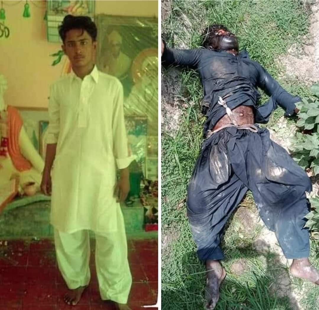 A Hindu man Suneel Kumar S/o Rumesh Kumar is Brutally Tortured to death. His dead body is found in a cotton field in very bad condition.Place: Kunri, Umarkot Sindh-Pakistan.14-7-2020Report:Faqir Shiva Kachhi