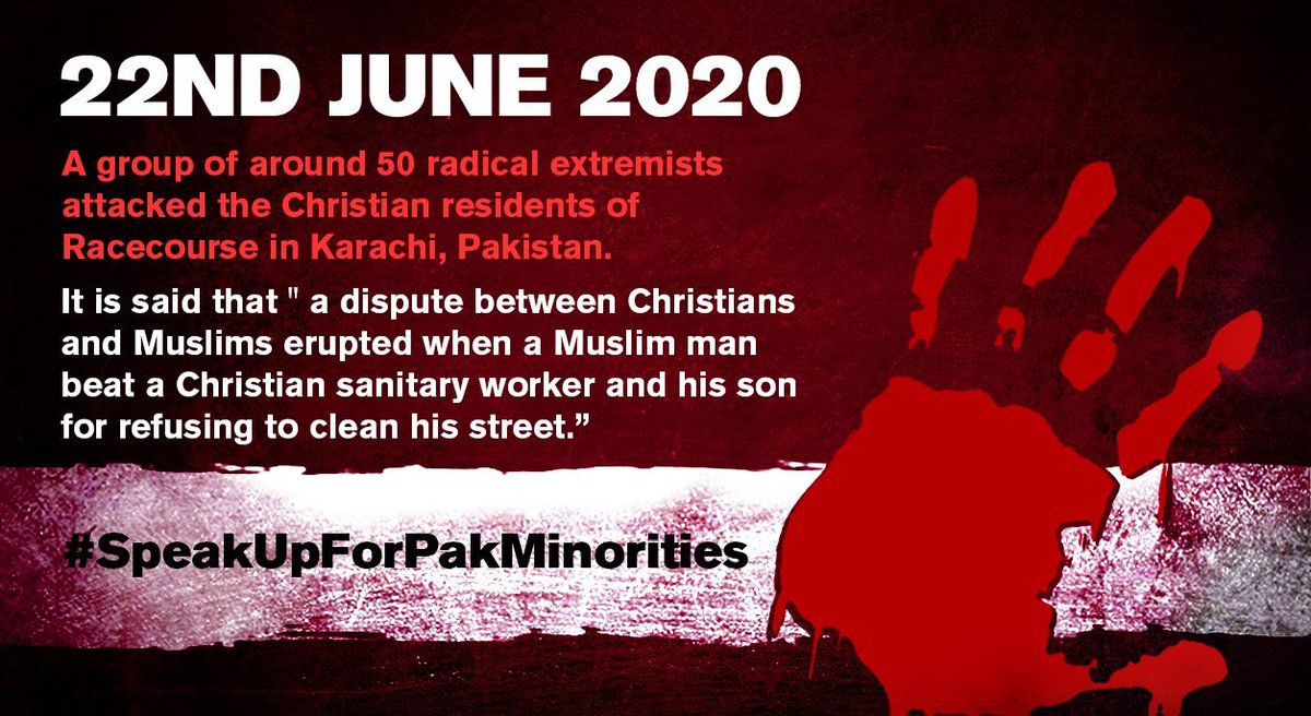  #Christians in  #Pakistan are often termed as "Choora" and are destined to do sanitary jobs. In the process of discriminating minorities in day to day life, people have forgotten that they are humans too.