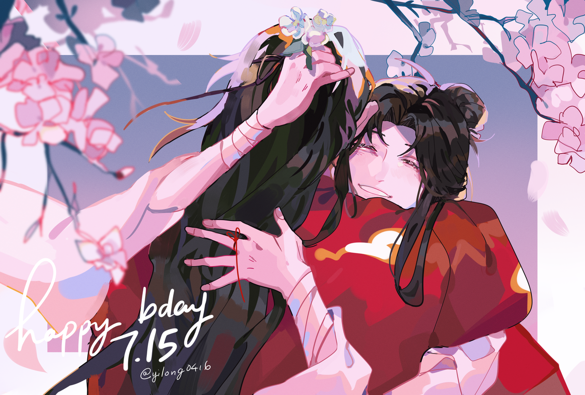 y100blossoms's tweet photo. and from now on to the future 

#谢怜0715生日快乐
#tgcf #天官赐福 #HeavenOfficialsBlessing https://t.co/caY65L3hF5