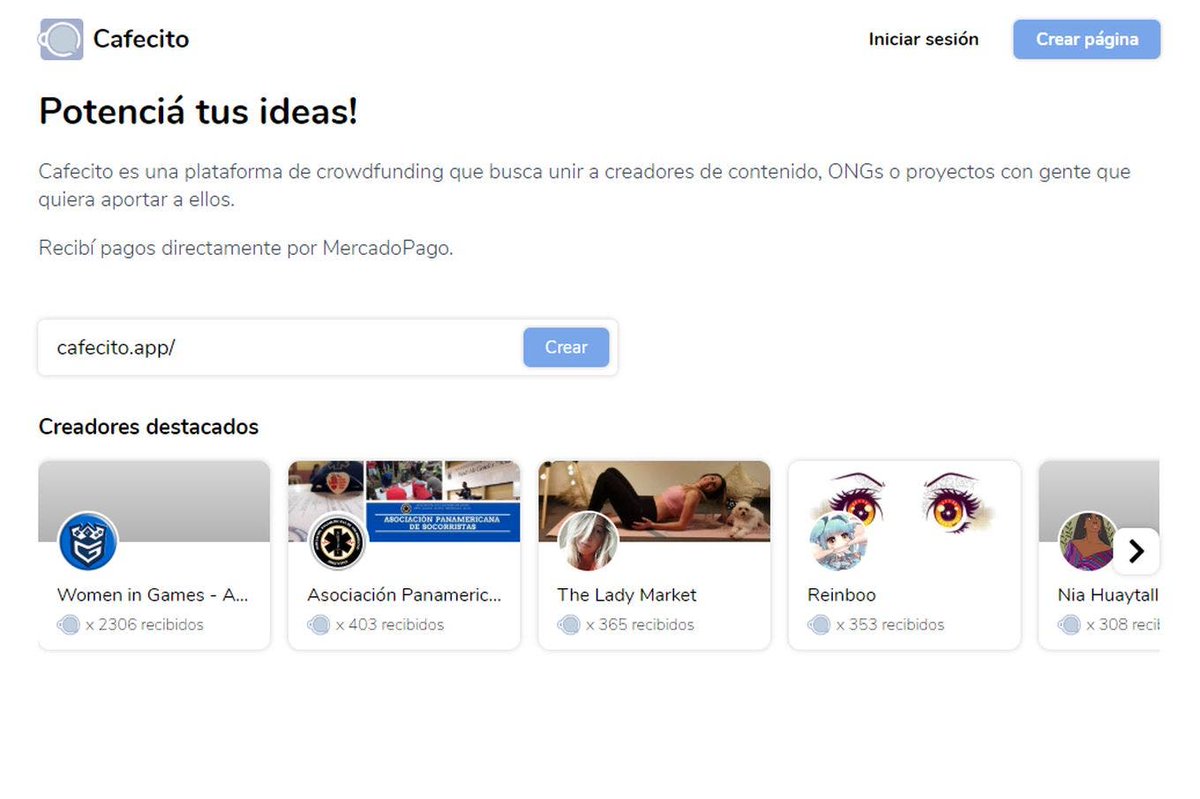 LNTecnologia's tweet photo. Cafecito, la app argentina que nació en pandemia para ayudar a creadores y ONG https://t.co/r7mnUnktJE https://t.co/EBfb8Ag6xr