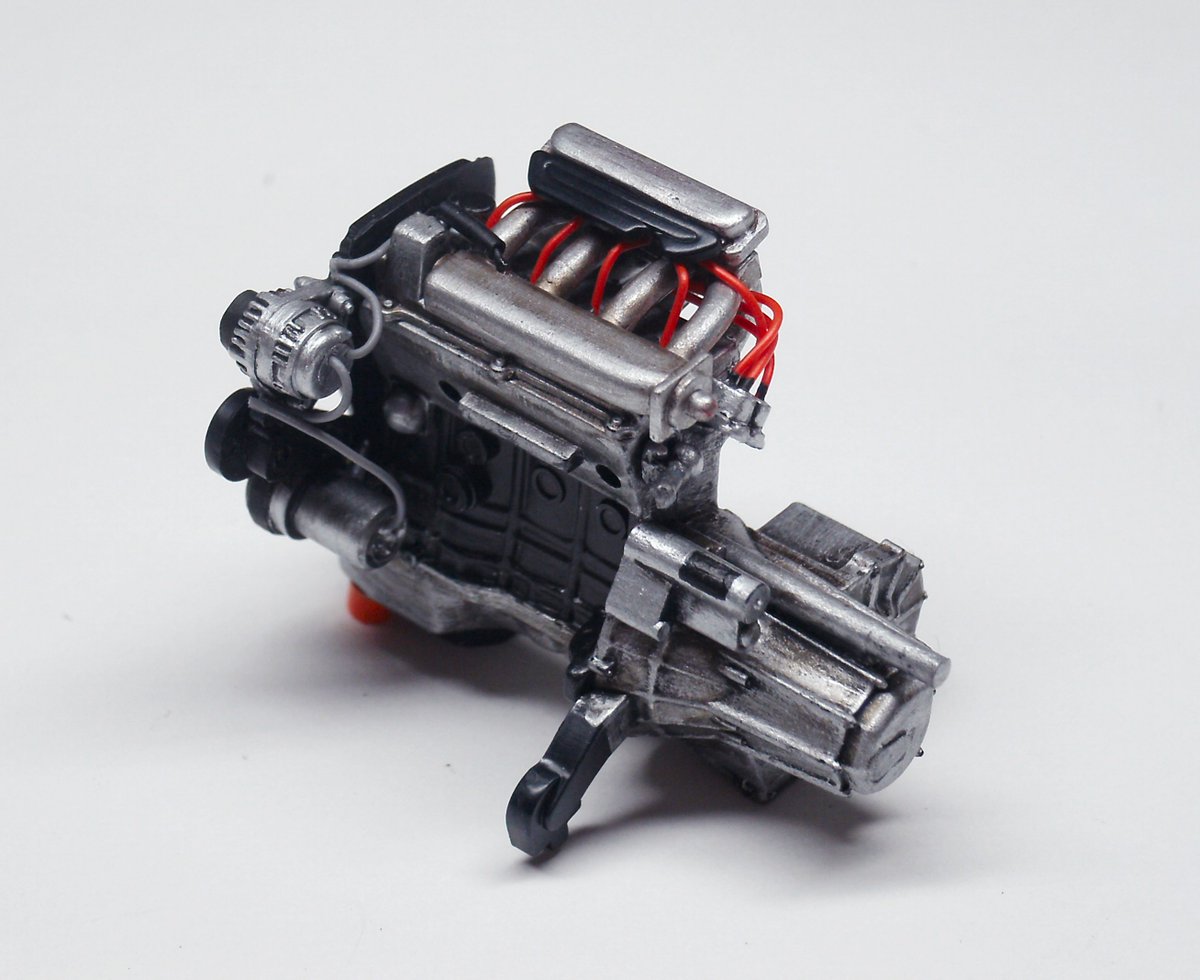 HirakawaDavid's tweet photo. A build of the Celica. The clearance was rather tight and I had to modify the frame slightly for a good fit. #HirakawaStudios #Toyota #Celica #SSIII #Tamiya #Scalemodel https://t.co/ZMnb1PpW7h