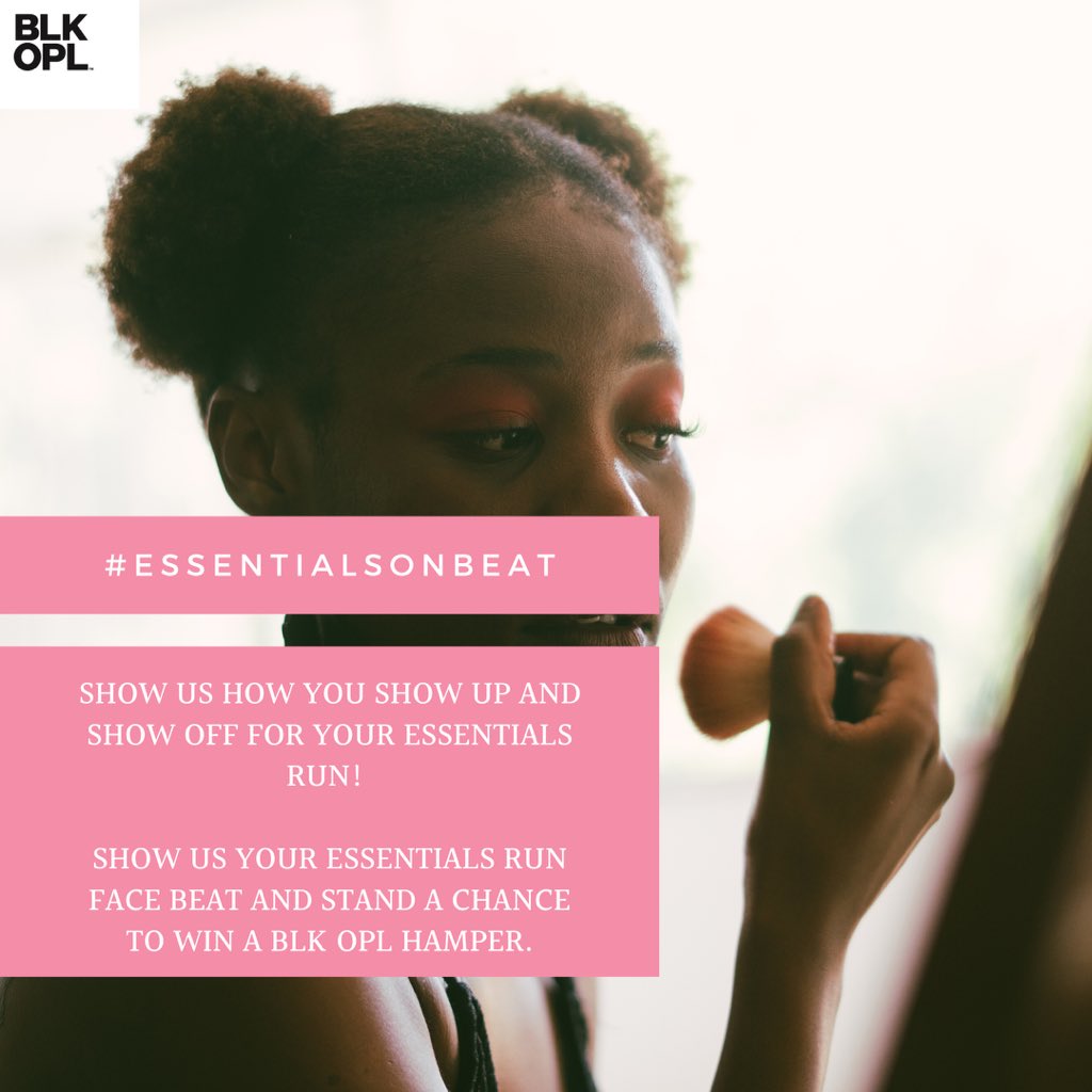 BlackOpalSA's tweet photo. COMPETITION TIME! 

Running for essentials has become a glamorous event. Low on milk? This has become the perfect excuse to show up and show off! Show us how you look when going out into the "new normal" and stand a chance to WIN big! 

Visit @blackopalsa on IG for comp deets. https://t.co/JVPzI47O6p