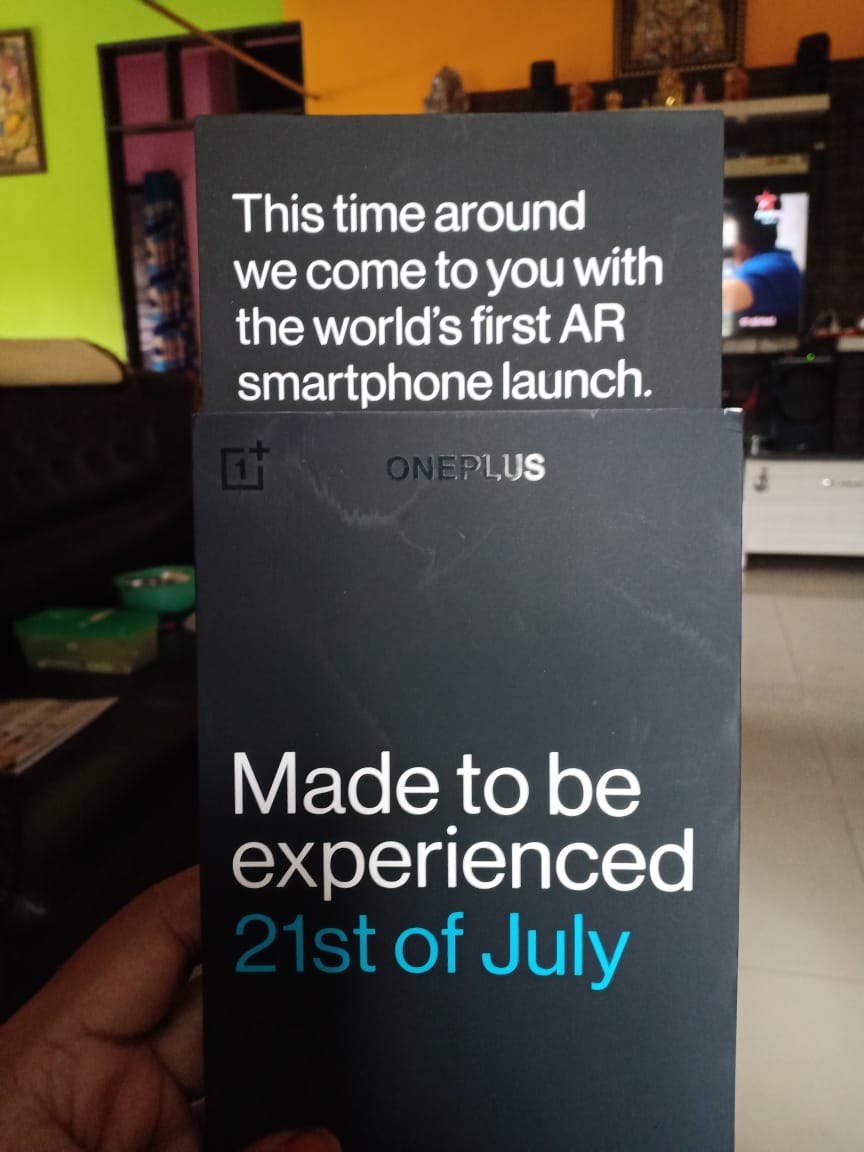 RavitejaCLVS's tweet image. @Techglares Received today.