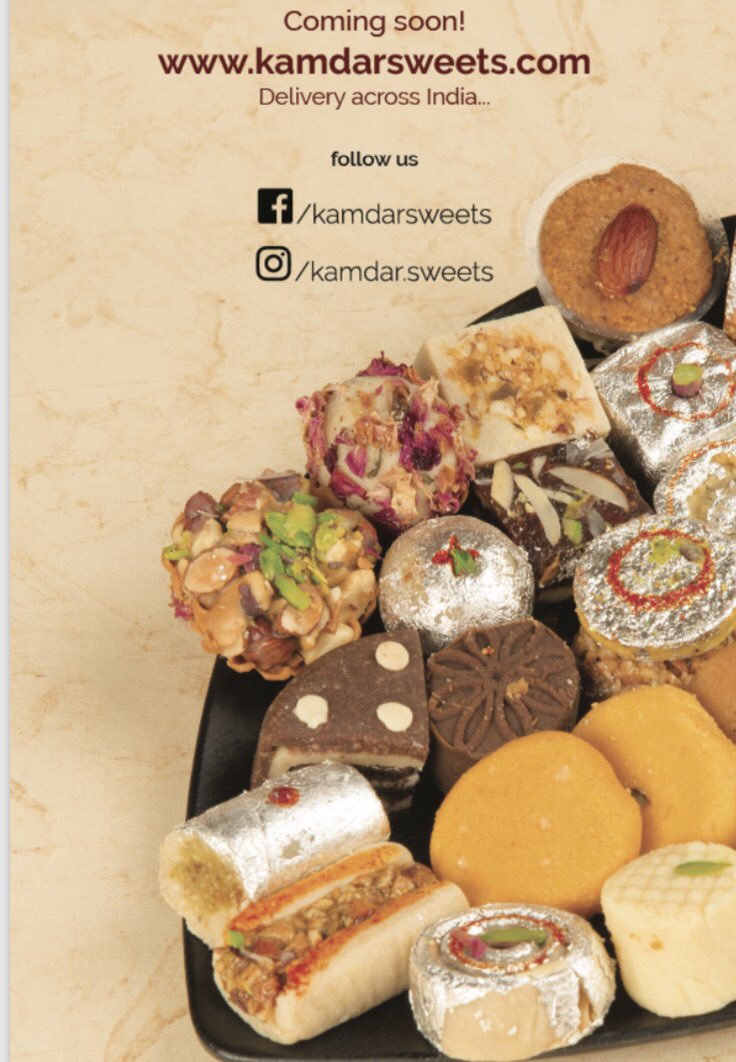 brewathought's tweet photo. Read our story on Kamdar sweets today in the #lockdown times. #brewathought , #gocoronago #businessinpandemic #makeinindia https://t.co/Hf4BcYx6PS https://t.co/4USj4S47yO