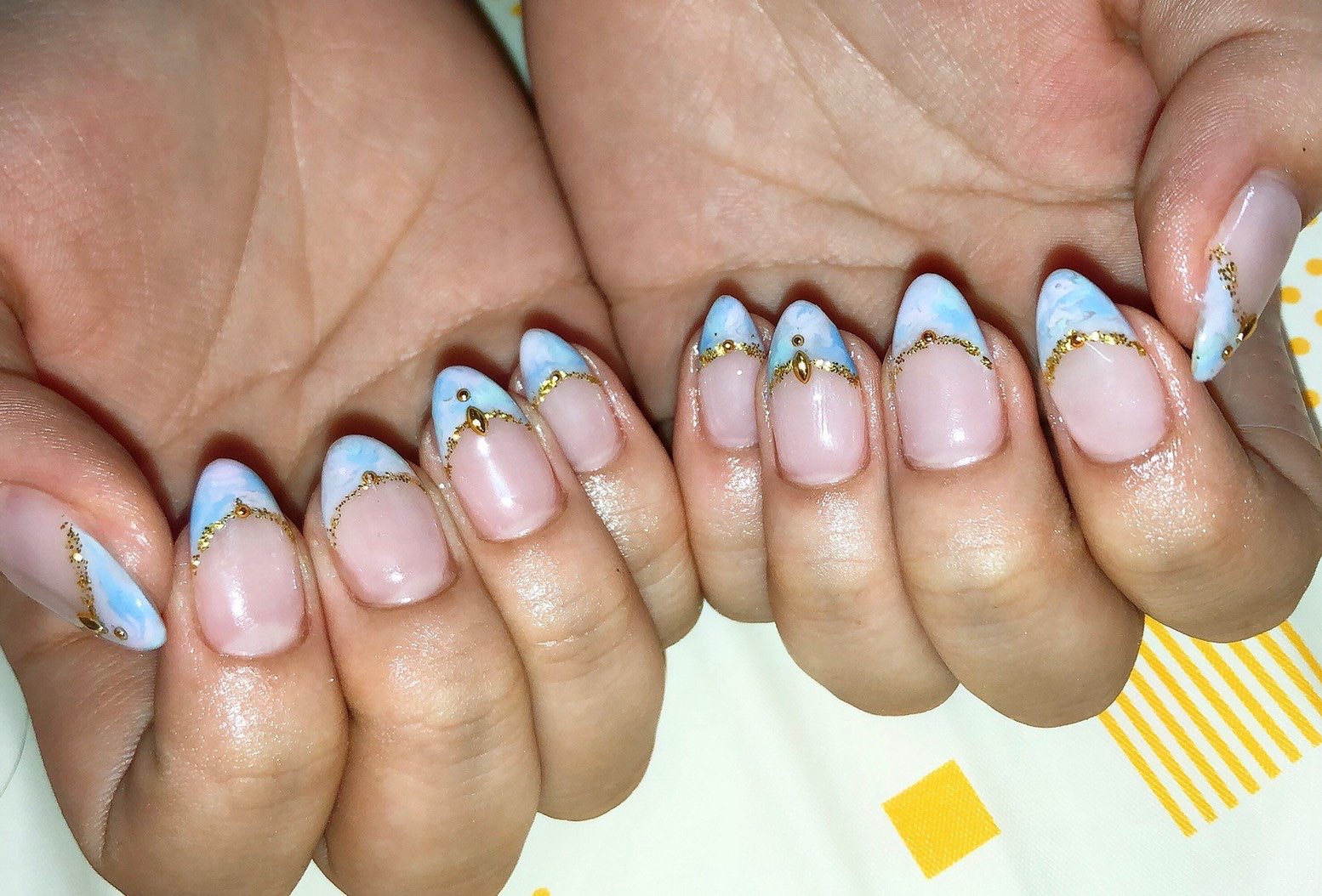 Azusa Nail垢 パステルモヤモヤフレンチ 独学 セルフネイル フレンチネイル パステルネイル T Co 7vdbs4xeuc Twitter