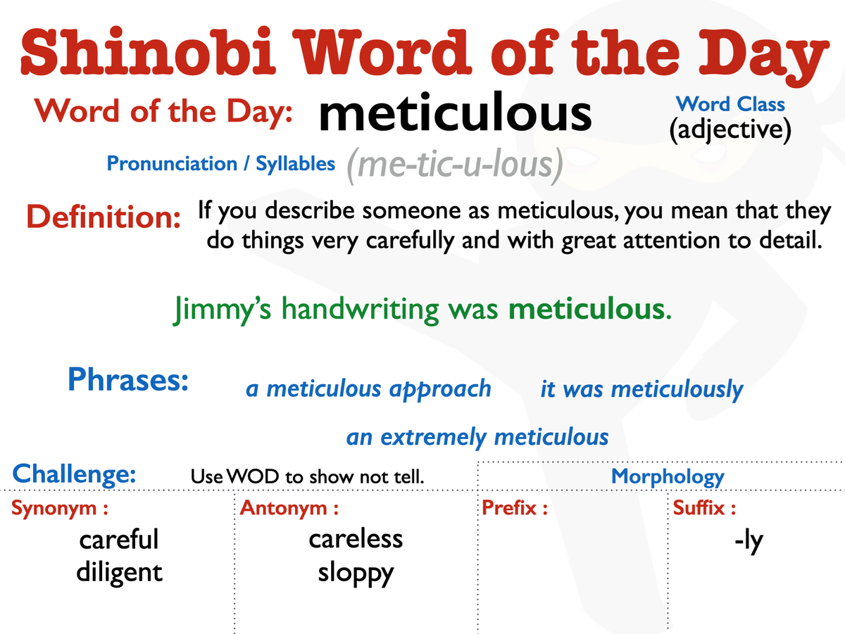 VocabularyNinja's tweet photo. Wednesday's Words of the Day! https://t.co/g6E9JNDZEm