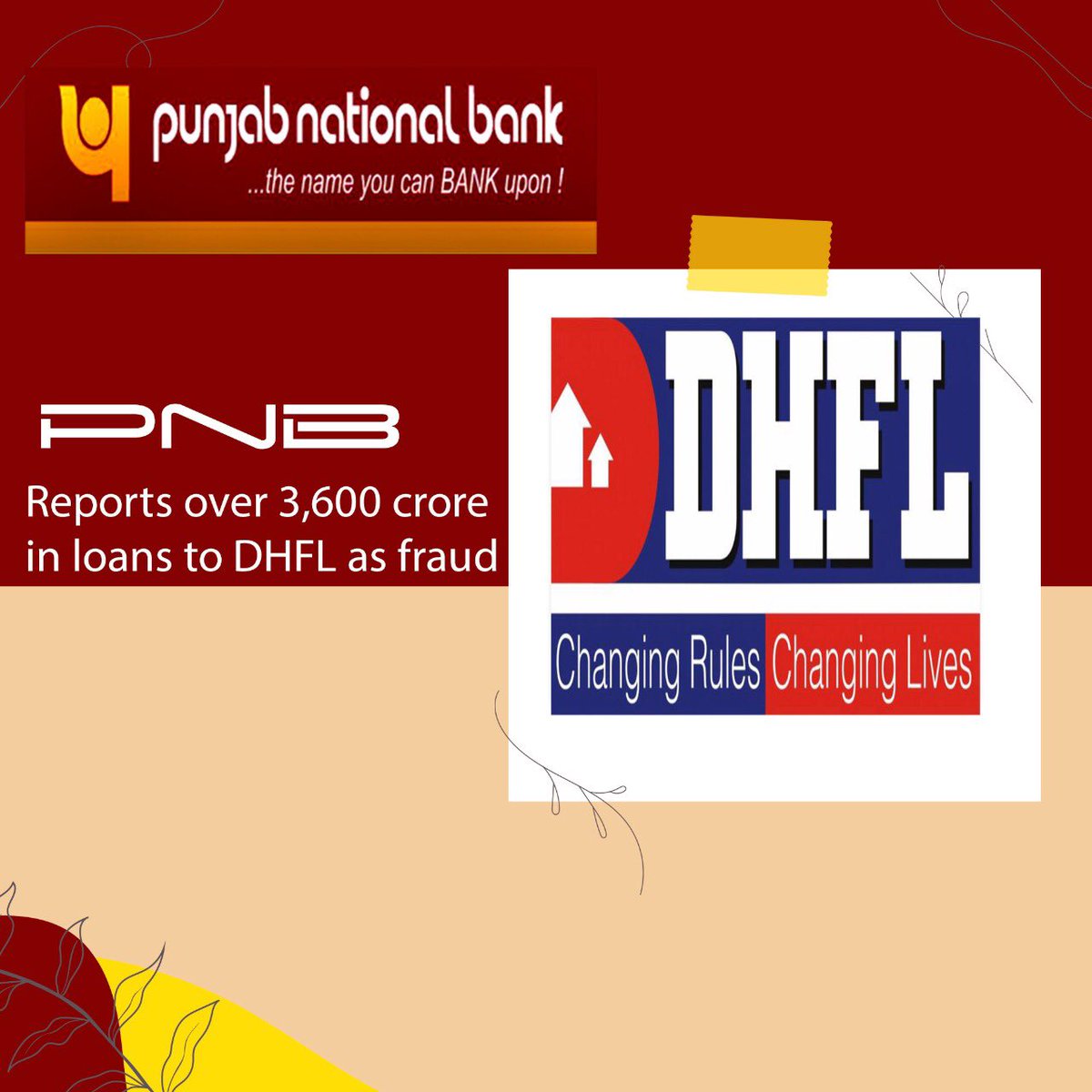 QMindz's tweet photo. Punjab National Bank said on Thursday it had reported loans made to Dewan Housing Finance Corporation Ltd worth 36.89 billion rupees ($491 million) to India’s central bank as “fraud.”

#business #Businessman #businesswoman #businessquotes #sucess #sucessfully #successquotes https://t.co/ubtCfMvlfo