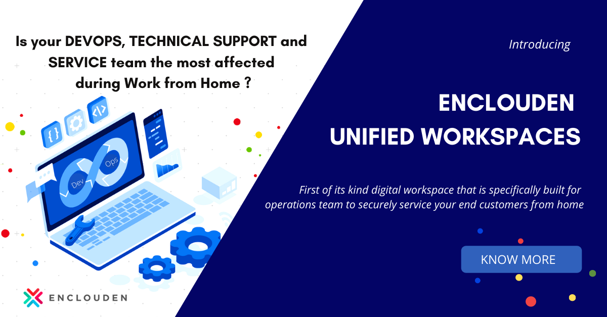 EnCloudEn's tweet photo. Get your unlimited user 60 days free workspaces today! Hit us a like or comment to more about Unified Workspaces or avail your offer! https://t.co/teFDY0DojU
#EnCloudEnUnifiedWorkspaces #wfhwithEnCloudEn #Devops #Customersupport https://t.co/Cjtlo5yZni