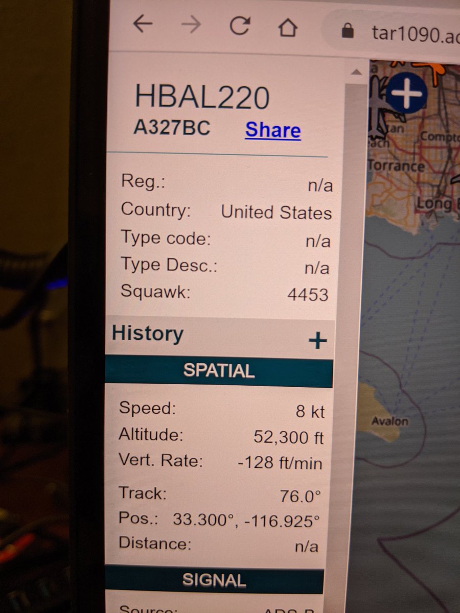 SecureThisNow's tweet image. #HBAL220 flying over San Diego County #ProjectLoon