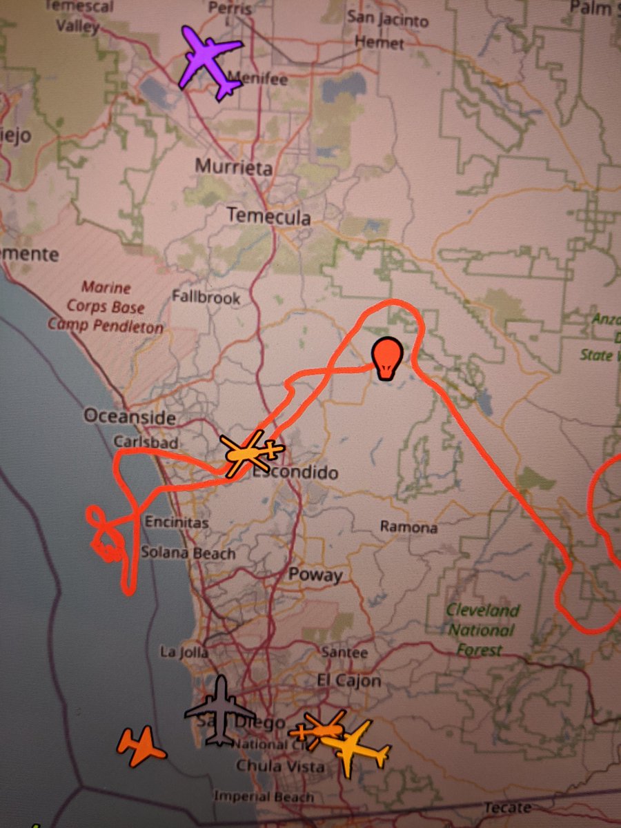 SecureThisNow's tweet image. #HBAL220 flying over San Diego County #ProjectLoon