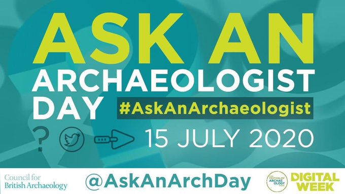 Happy Ask An Archaeologist Day 2020!

Put your questions to archaeologists around the world using the  #AskAnArchaeologist hashing.

We'll be sharing highlights on this channel all day.

Don't forget to tag us in your post <a href="/AskAnArchDay/">#AskAnArchaeologist Day</a> 

#FestivalOfArchaeology