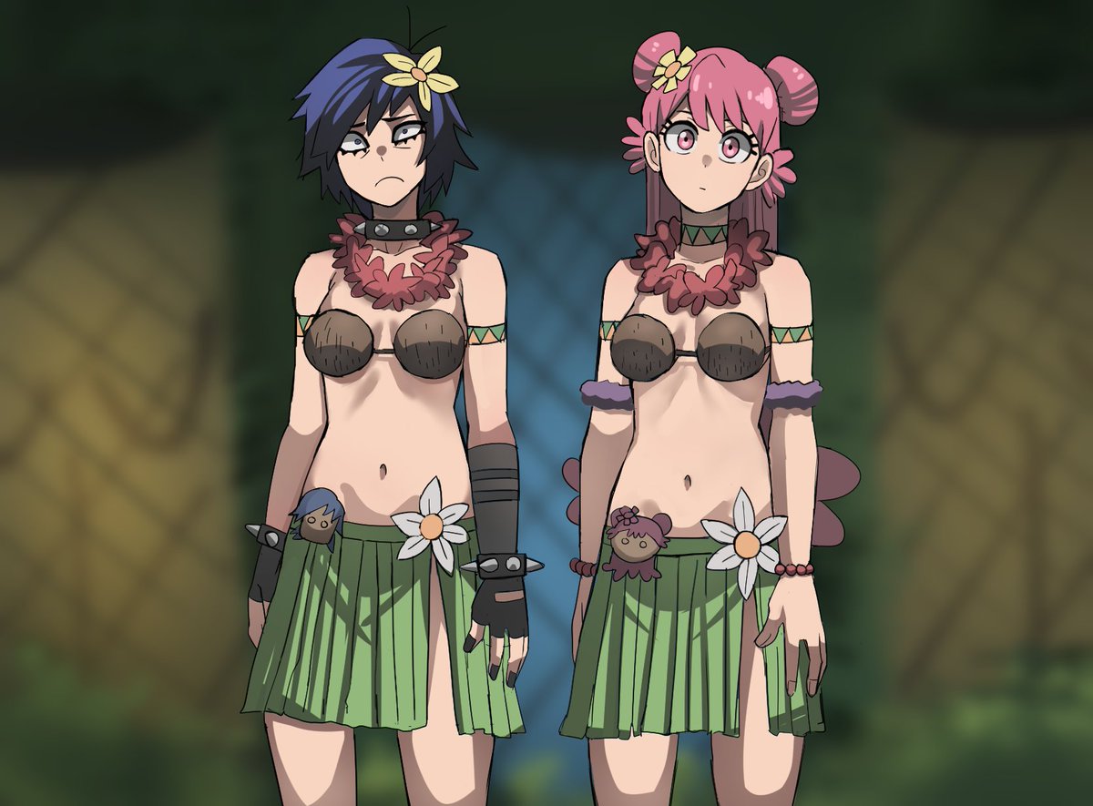 Jourd4n_'s tweet photo. I wanted to redraw a screenshot of these  dummies #puffyamiyumi https://t.co/LgHIomYEbw