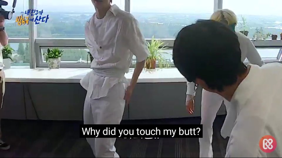 yeonjun recognizing soobin's butt