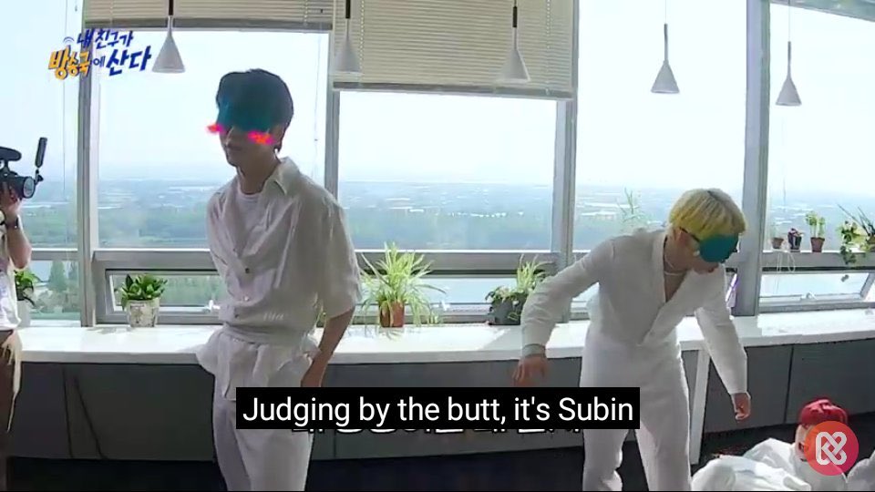 yeonjun recognizing soobin's butt