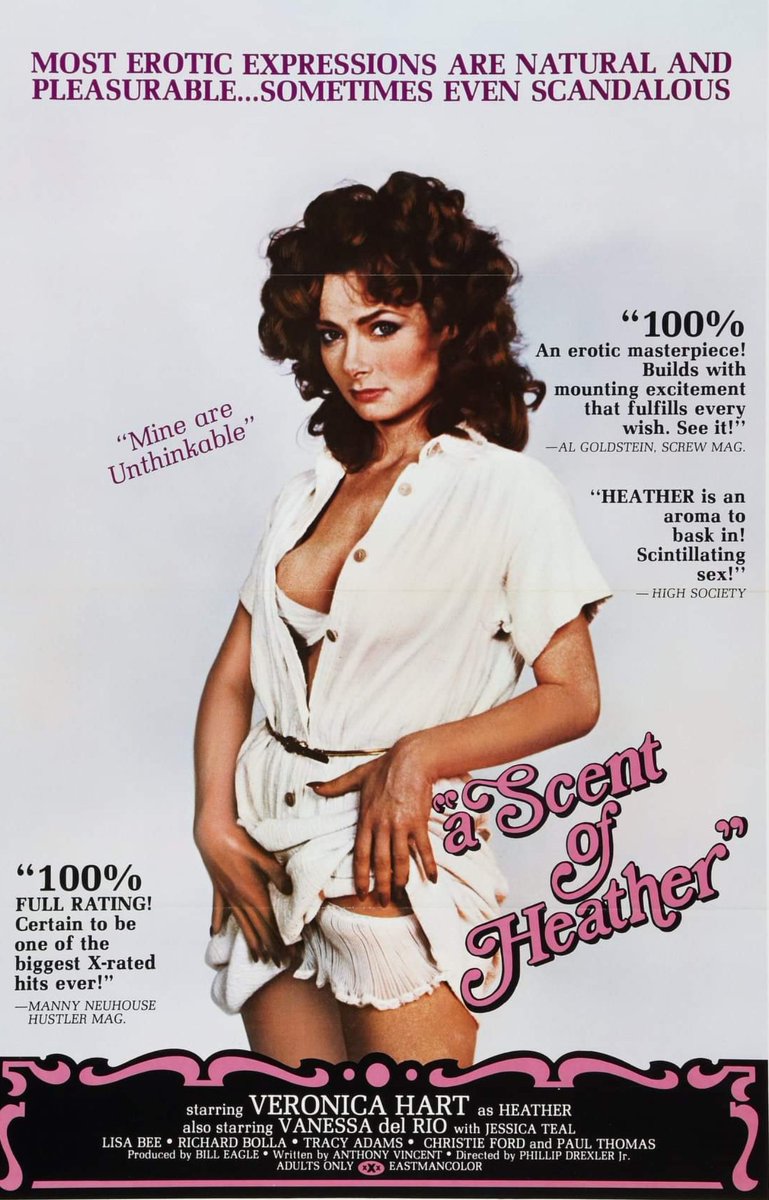 OlsenBenson2223's tweet photo. A Scent Of Heather (1980) Directed by Bill Milling aka Bill Eagle A young woman leaves the nunnery to marry into money but he has a secret breakout role for #VeronicaHart & @PaulThomasX so good as her groom well known film that still holds up #LisaBe #RonHudd #VintagePorn https://t.co/eDWEaL9xdA
