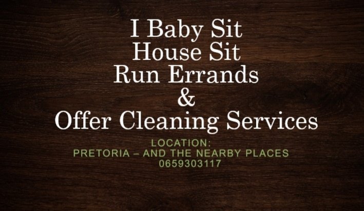 Queen_Enny19's tweet photo. I Run Errands 
I baby sit
I offer cleaning services 
I house sit .. 

You just choose which services you need😎 because Enny does it all🔥 

Rt for my next client is on your TL. 

#GirlTalkZA #GirlsTalkZA #GirlsTalkZA https://t.co/wVvSc0xmSp