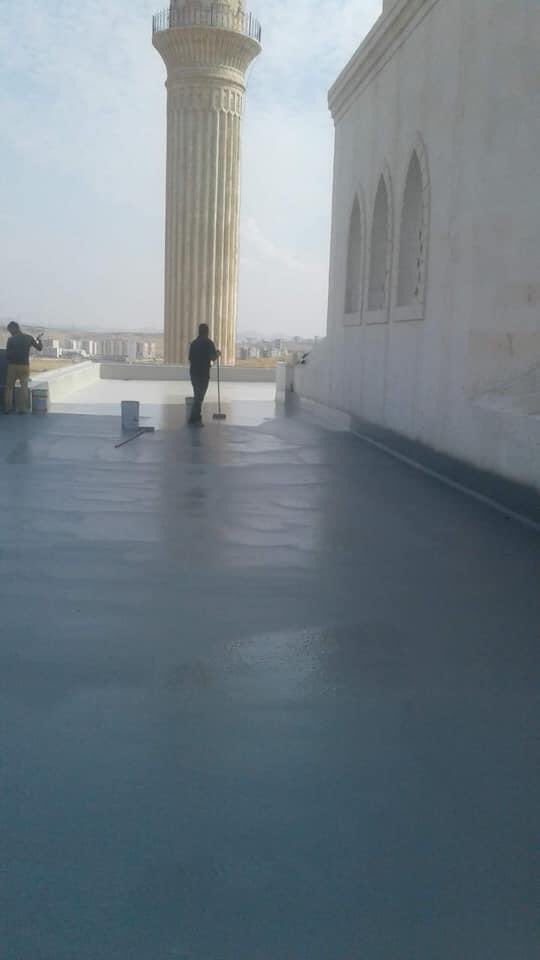INSAATARSBA's tweet photo. Artuklu Üniversitesi Camii/Mardin projesi teras yalıtımı uygulaması uzman çözüm ortağımız @YapiKimyasalMes tarafından gerçekleştirilmektedir. Uygulamada MBS M 811 su yalıtımı sistemi kullanılmıştır. https://t.co/ZpYX6c1gGt