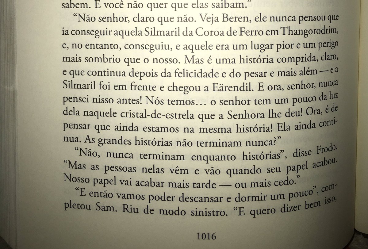 sam ligando a história da primeira era com a deles