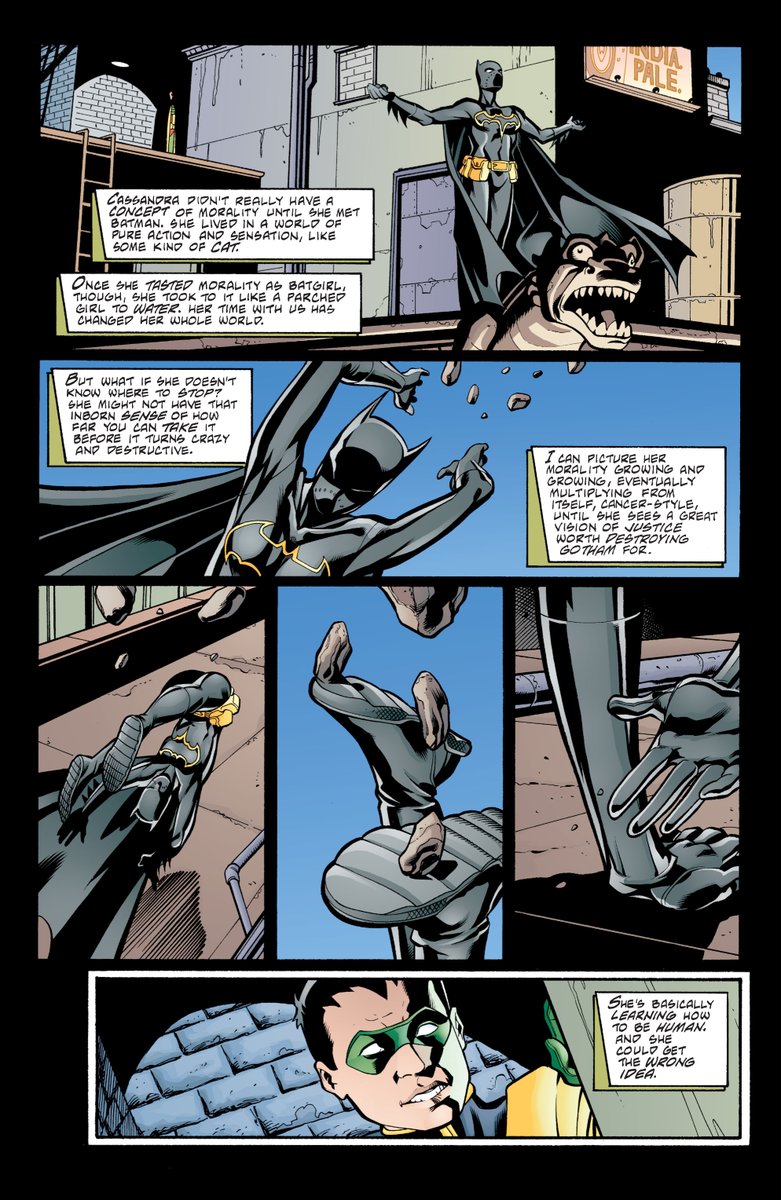 Dammit, Twitter why are you focusing on that area of Tim?! Ya darn pervs! Anyway, suspect #1 is Cass and Tim goes over the reasons as to why. Geez! If only this was actually applied for later on. It would have gone down better. 